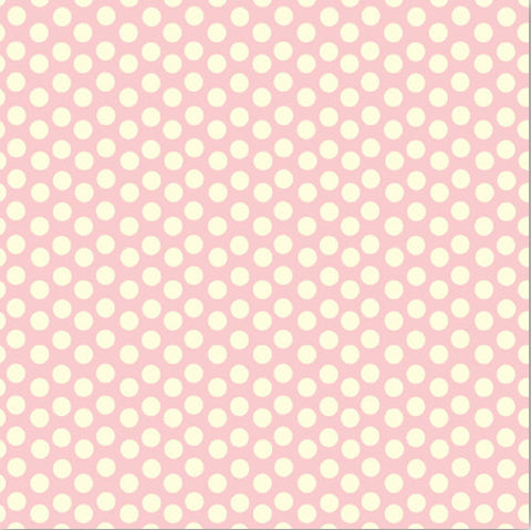 Pink and Ivory Dot Rev Paper