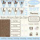 Baby Boy: It's A Boy Sampler on Ivory Paper