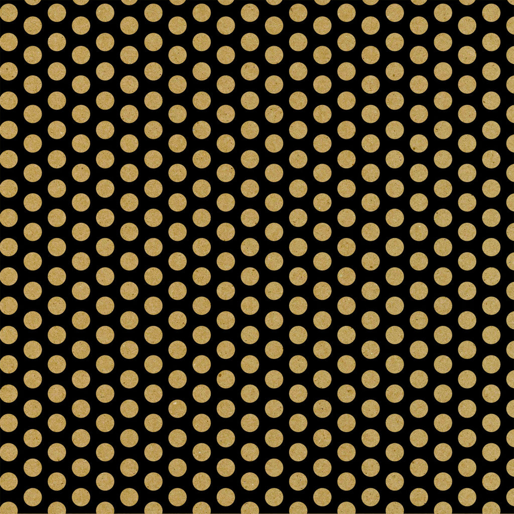 Black and Kraft Dot Rev Paper