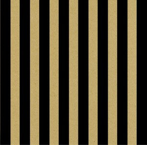 Black and Kraft Big Stripe Paper