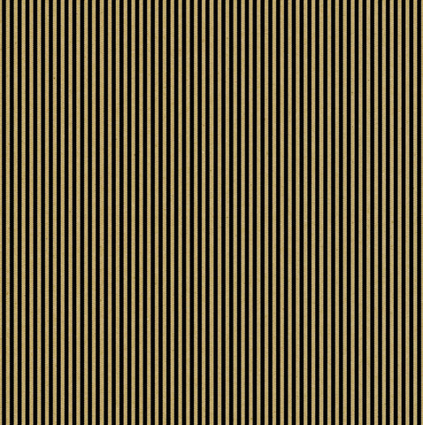 Black and Kraft Ribbon Stripe Paper