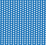Royal Blue and White Star Paper