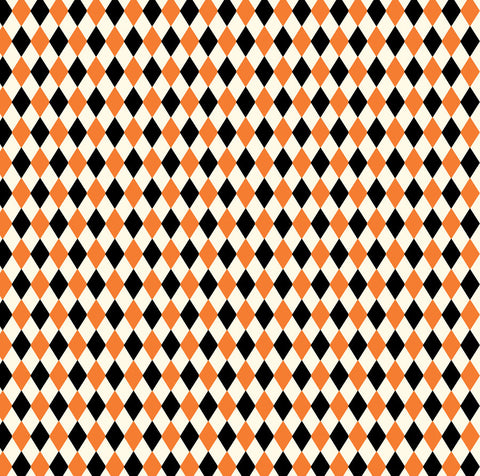 Haunt It: Spooky Diamonds on Ivory Paper