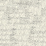 Black and Ivory French Script Paper