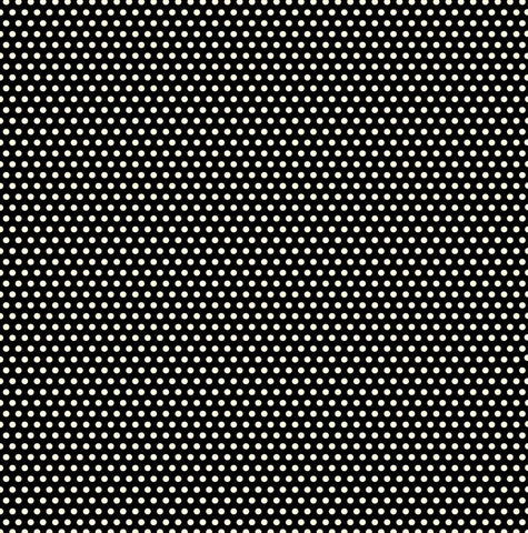 Black and Ivory Mini Dot Rev Paper