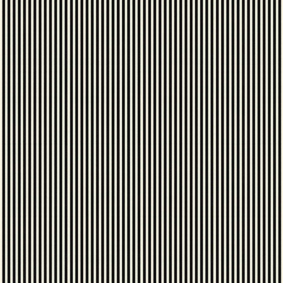 Black and Ivory Ribbon Stripe Paper