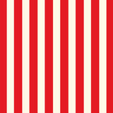 Red and Ivory Big Stripe Paper