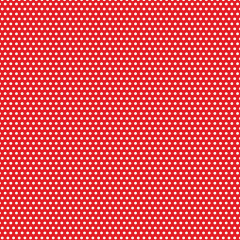 Red and White Mini Dot Rev Paper