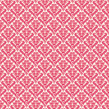 Red and Ivory Damask Paper