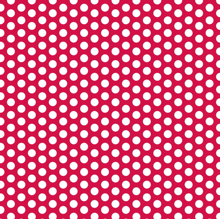 Red and White Dot Rev Paper