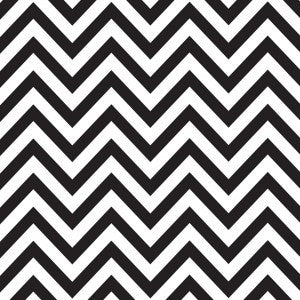 Black and White Chevron Paper