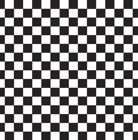 Black and White Big Check Paper