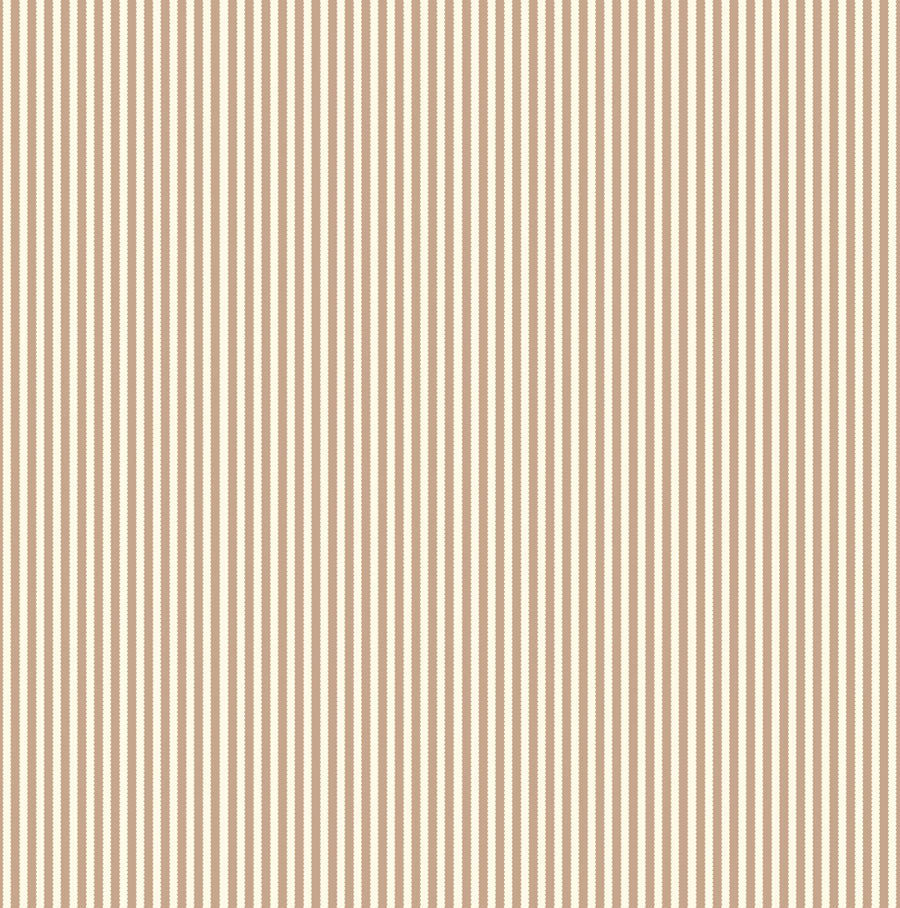 Tan and Ivory Ribbon Stripe Paper
