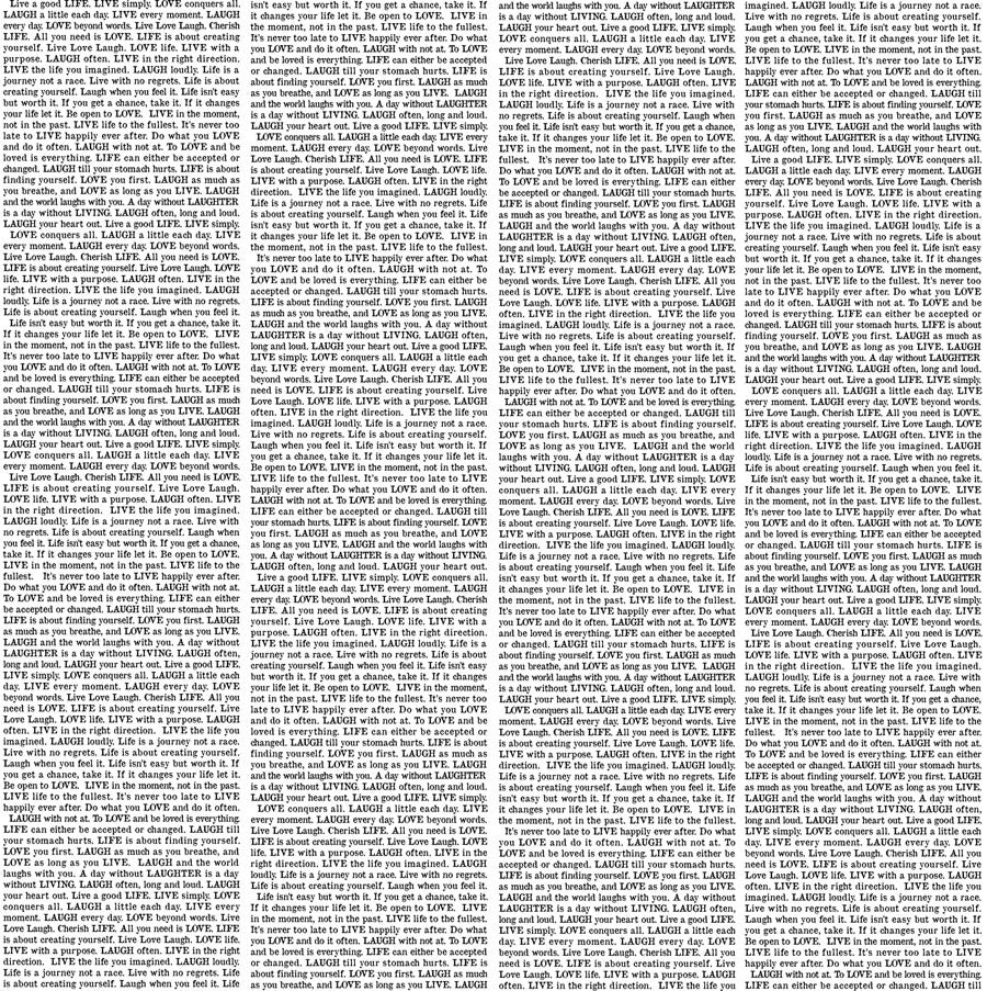 Black and White Life Newsprint Paper