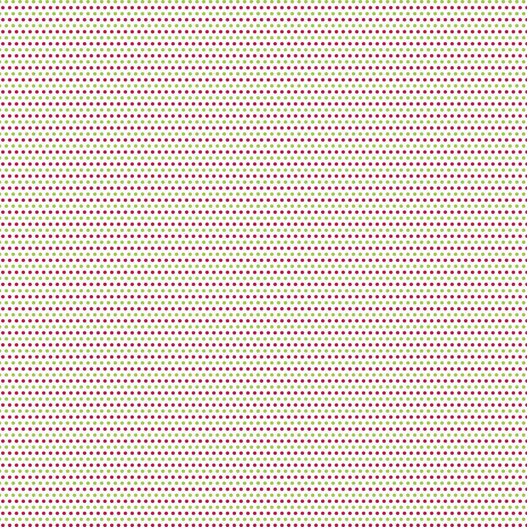 Jolly: Red & Green Pin Dot on White Paper