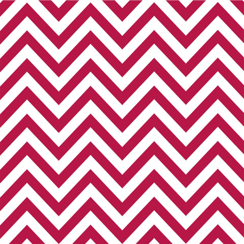 Red and White Chevron Paper