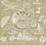 Canvas Corp At the Beach Paper Collection