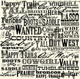 Canvas Corp Cowboy Spirit Western Paper Collection