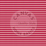 Red and Ivory Ticking Paper