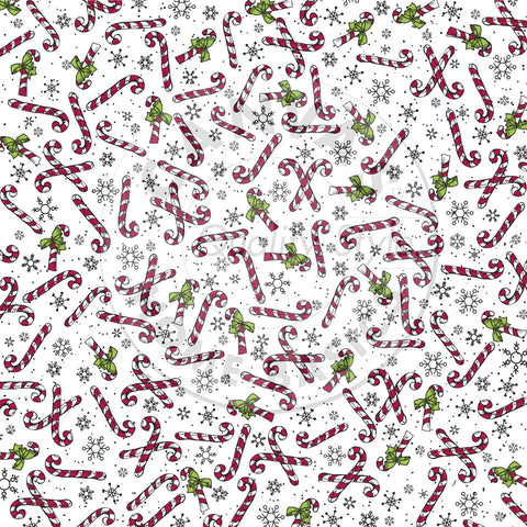 Jolly Christmas: Candy Canes Paper