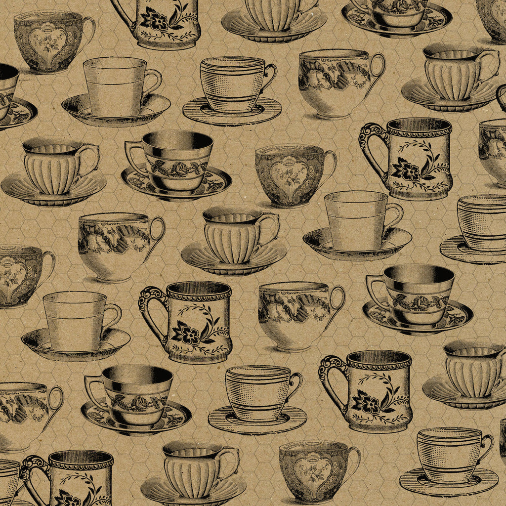 Beans and Bags: Fill the Cup on Kraft Paper