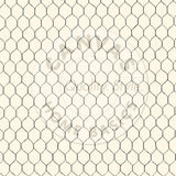 Black and Ivory Chicken Wire Paper