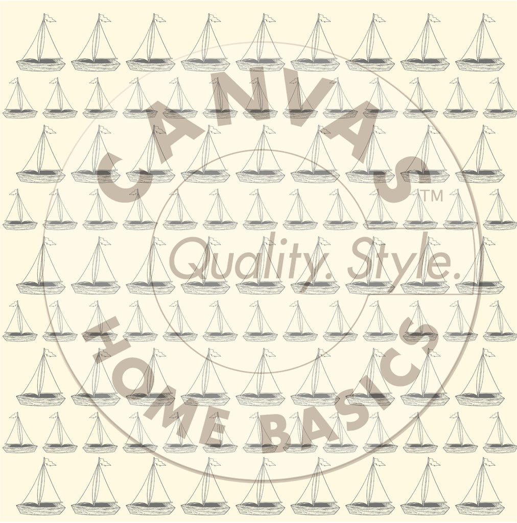 Ship to Shore: Sailboats on Ivory 12x12 Paper