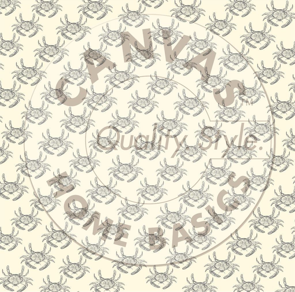 Ship to Shore: Crabs on Ivory 12x12 Paper