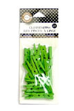 Mini Clothespins Lime Green (25 pieces)