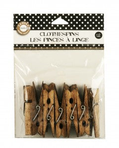 Small Clothespins Jacobean (12pcs)