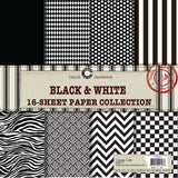 Canvas Corp Black and White Paper Collection