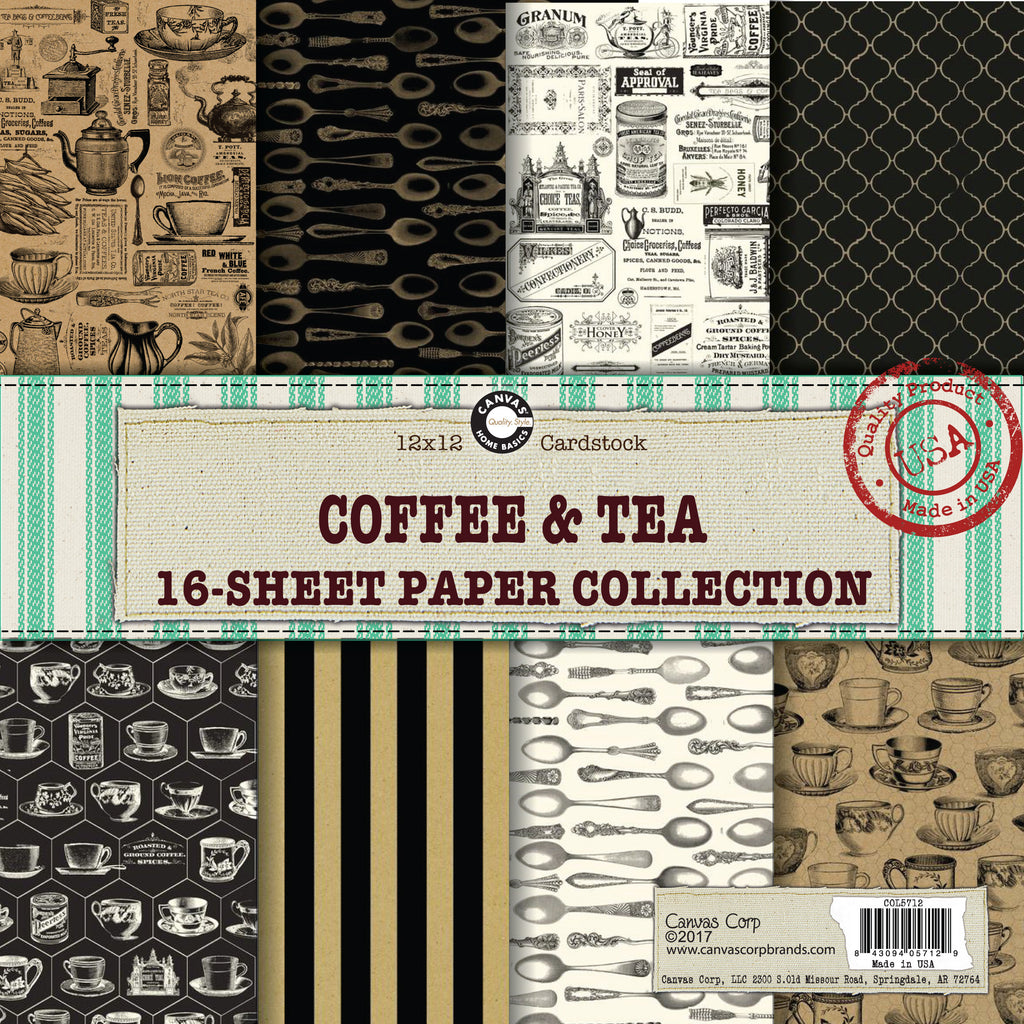 Canvas Corp Coffee and Tea Paper Collection