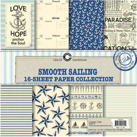 Canvas Corp Smooth Sailing Nautical Paper Collection
