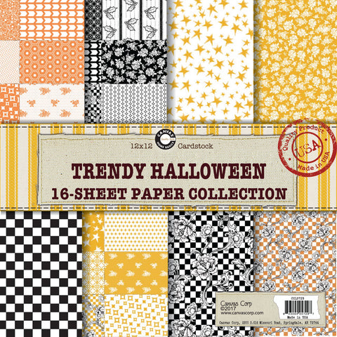 Canvas Corp Trendy Halloween Paper Collection