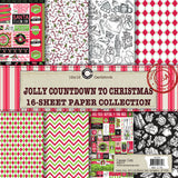 Canvas Corp Jolly Countdown to Christmas Paper Collection