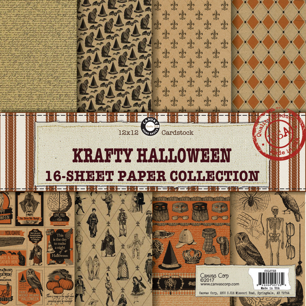 Canvas Corp Krafty Halloween Paper Collection