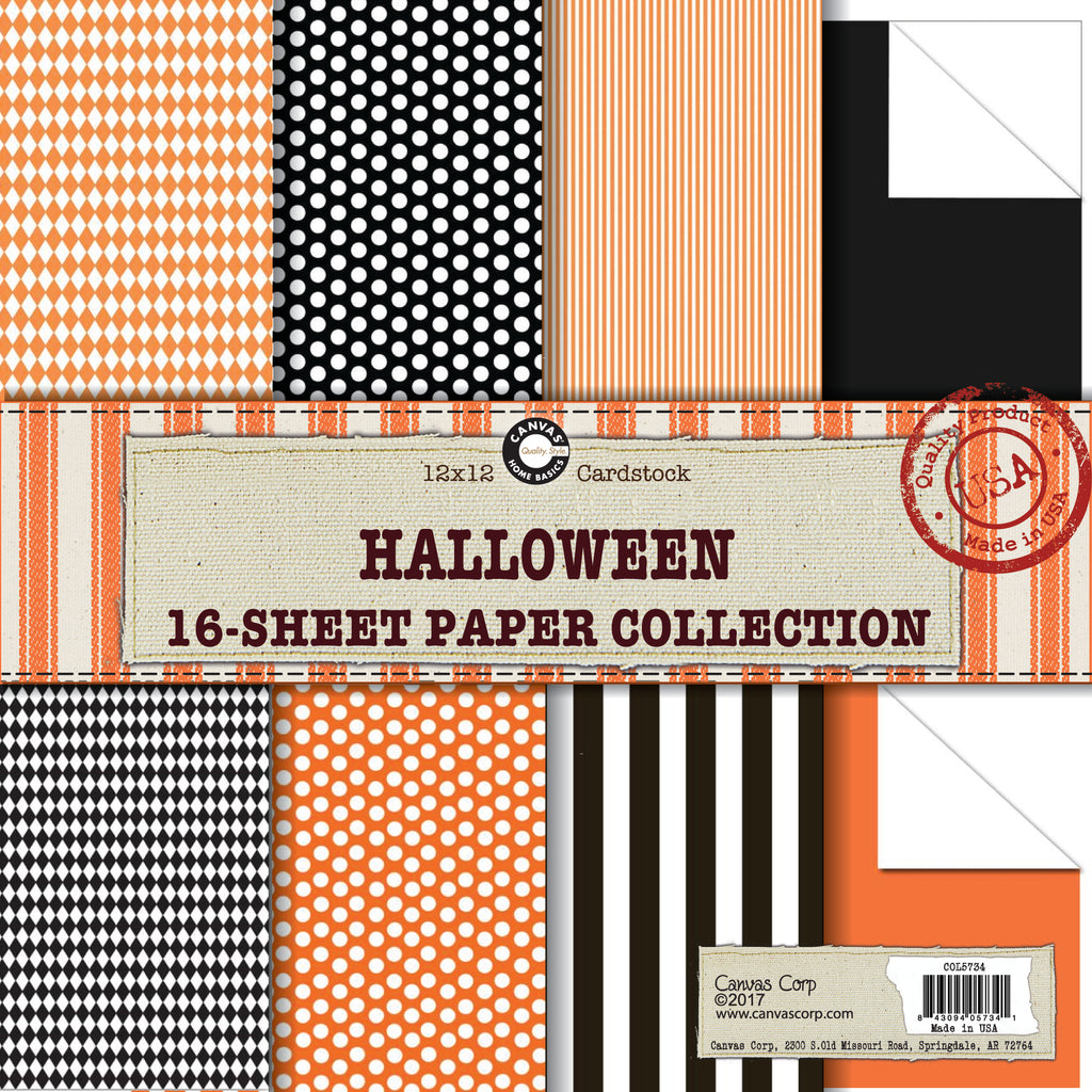 Canvas Corp Halloween Paper Collection