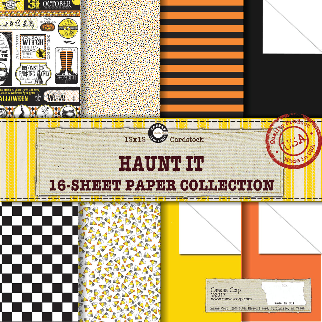 Canvas Corp Haunt It Paper Collection