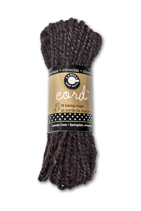 Cord - Hemp Rope Chocolate 45'