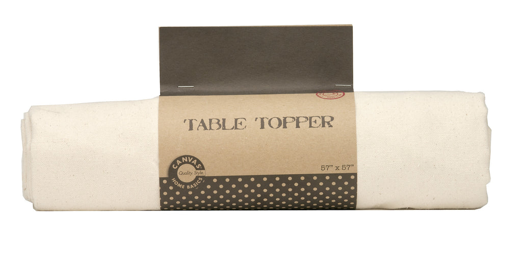 Table Topper - canvas 57" x 57"