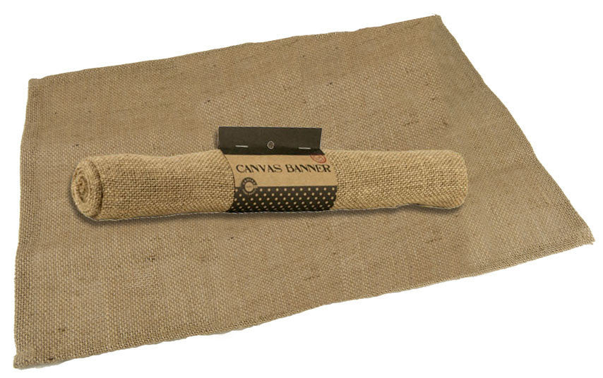 Wall Banner - Burlap 14 X 30