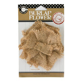 walmart burlap flower made in use