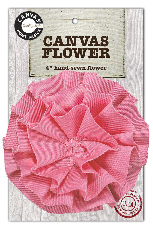 Canvas Flower - Light Pink