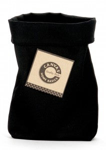 Saggy Baggy - Fabric Basket - Black (3 sizes available)