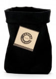 Saggy Baggy - Fabric Basket - Black (3 sizes available)