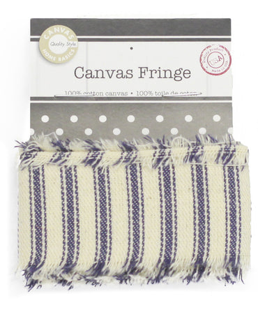 Canvas Ticking Fringe