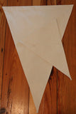 Canvas Banner - Pennant Triangle (available in 3 sizes)