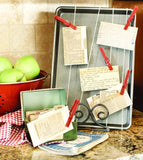 Black and Ivory Recipe Card Paper