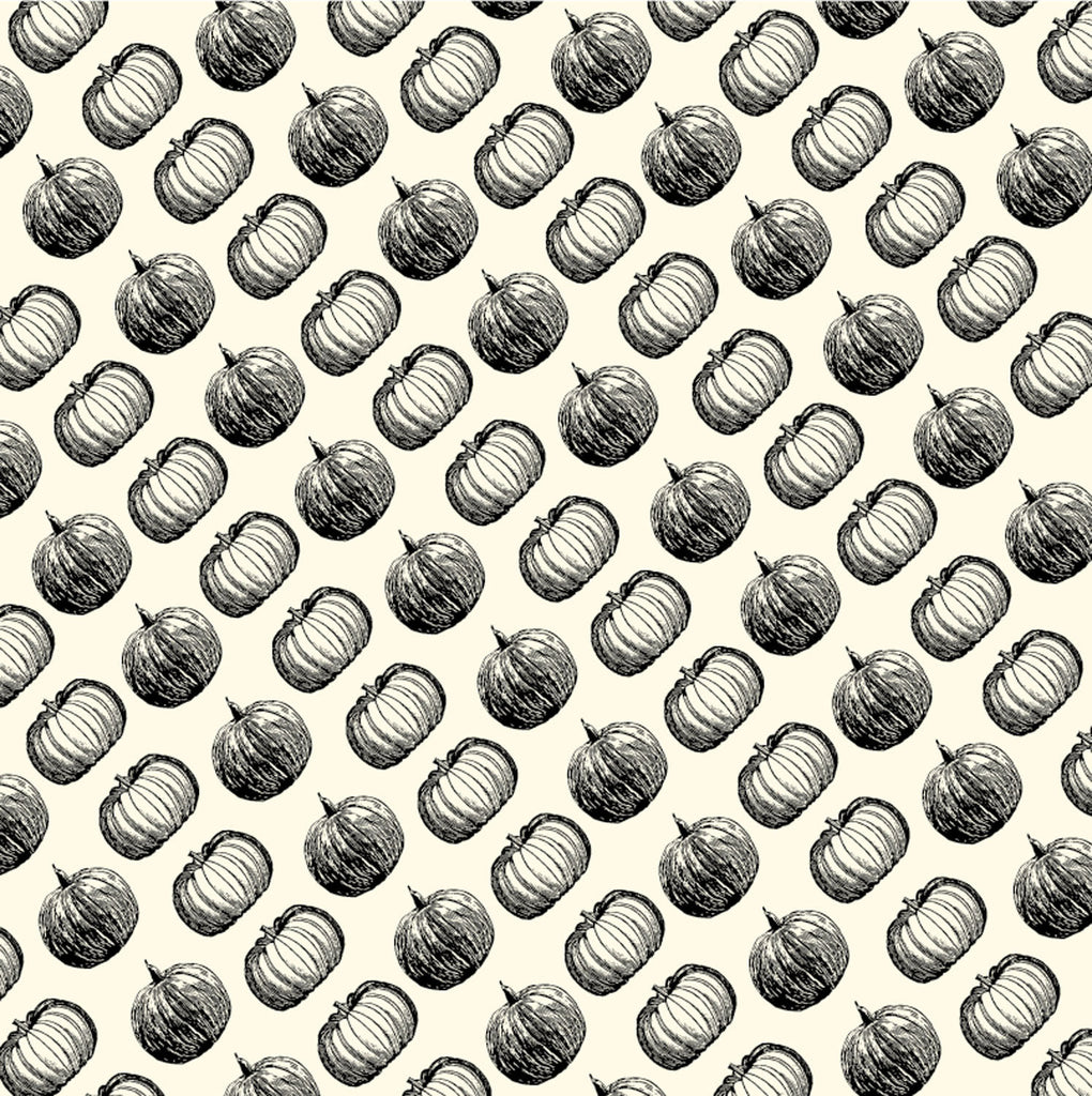Heirloom Collection: Etched Pumpkins on Ivory paper