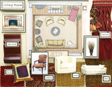 Room Planning & Decorating Kit - Living Room